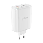 Dudao A140 140W GaN USB-C laadija 3xUSB-C 1xUSB-A Must