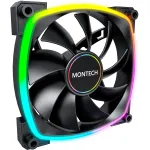 Ventilaator Montech AX140 PWM 14 cm must 540-1760 RPM