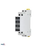 SCHELINGER 3-faasiline digitaalne pingen&auml;idik 80-500V AC DIN-latt