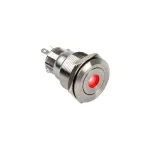 Suruvnupp DimasTech PD211 22 mm Silverline Dot RGB &mdash; vandaalikindel paneeljuhtimine