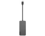 Lenovo GX90X21431 s&uuml;learvuti dokk/pordireplikaator USB 3.2 Gen 2 (3.1 Gen 2) USB-C Must