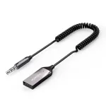 UGREEN CM309 Bluetooth 5.0 helivastuv&otilde;tja, USB, 3,5 mm AUX-pesa, must
