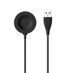 Fikseeritud USB-A magnetiline laadimiskaabel Huawei Watch GT 2 Pro/3/3 Pro/4/4 Pro/5/5 Pro/6/6 Pro jaoks, must, 1 m