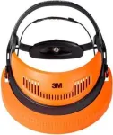 3M G500-GU pol&uuml;amiidist kaitsekiiver v&otilde;rguga visiiri ja k&otilde;rvaklappidega, must/kollane 7000104156