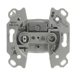 BUSCH-JAEGER 0230-102 Antennisisend, 2 v&auml;ljundit, l&otilde;pp-pesa, valge 2CKA000230A1554