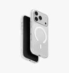 UNIQ h&uuml;briidkate iPhone 18 Pro / 17 Pro jaoks Magclick laadimisega Airsuit l&auml;bipaistev