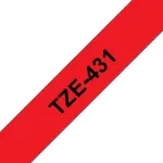 Brother TZE-431 sildilint Must punasel