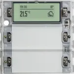 Gira vajutusandur 3 Plus 514200, 2-kordne, System 55