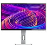 ALOGIC Clarity 27F34KCPD - LED-kuvar - 68,6 cm (27) - 3840 x 2160 4K @ 60 Hz - IPS - 400 cd/m&sup2; - 1000:1 - HDR600 - 2xHDMI, DisplayPort, USB-C - K&otilde;lar - Must ja h&otilde;bedane