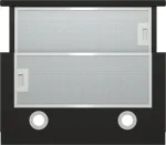 Gorenje TH62E4BG Poolsisseehitatav (v&auml;ljat&otilde;mmatav) Must 450 m&sup3;/h