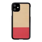 Nutitelefoni &uuml;mbris man and wood iPhone 11-le &mdash; must, kokkusobimatu disainiga