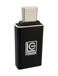 LC-Power USB-adapter USB Type A (emane) USB-C-le (isane)