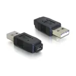 Adapter USB micro-A+B-pesa USB 2.0-A isasele DeLOCK 65029