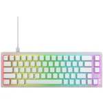 CHERRY K5V2 Compact klaviatuur Gaming USB QWERTY English Valge 67 klahvi RGB LED
