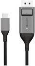 ALOGIC Ultra - DisplayPort-kaabel - 24 kontaktiga USB-C (M) DisplayPorti (M) - 1,0m - 4K tugi - kosmosehall (ULCDP01-SGR)