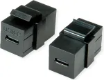 VALUE USB Type C Keystone-moodul, must (25.99.8210)