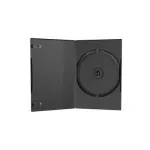 MediaRange - DVD SlimBox - Mahutavus: 1 CD, 1 DVD - 50 tk pakendis - Must (BOX13-M)
