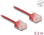 V&otilde;rgukaabel DeLOCK RJ45 Cat.6 UTP 0.3m Punane