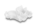 DeLOCK 88128 kaabliklambrid kaablite painutamiseks, 8 tk, valged