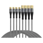 EFB Elektronik USB-A&ndash;USB-C kaabelkomplekt 60W QC 3A+ - Digitaalne/andmeside (USB-AC-00005)