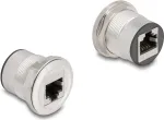 DeLOCK 88190 pistikupesa 2 x RJ-45 must h&otilde;bedane