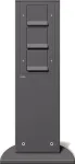 GIRA Power Column 134128 491 mm 3 x SCHUKO KS Antratsiit (134128)