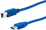 E+P CC 302/2 USB 3.0 kaabel, A-t&uuml;&uuml;p B-t&uuml;&uuml;biks, 2,5 m