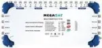 Multiswitch Megasat 17/8 multiswitch satelliidi- ja maapealse signaali jaoks, mudel 0600154