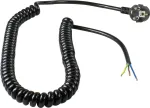 Toitekaabel AS Schwabe 70424 H05VV-F 3G1.5 1 m 230 V 16 A
