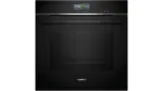 Siemens HR776G1B1 ahi 71 L 3600 W Must, Roostevaba teras