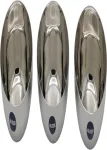 Alessi SG59 MAMI komplekt, mis koosneb kolmest roostevabast terasest kausist (SG59)