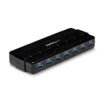 StarTech.com 7-pordiline USB 3.0 jaotur - Lauaarvutile~7-pordiline USB 3.0 jaotur (5 Gbit/s) - Lauaarvutile