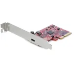 StarTech.com 1-Pordiline USB 3.2 Gen 2x2 PCIe-kaart, USB-C 20Gbps SuperSpeed PCI Express 3.0 x4 kontrollerkaart, USB USB-C adapterkaart, ainult andmeedastus, Windows/macOS/Linux, TAA