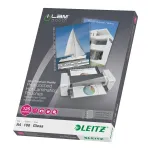 Leitz iLAM eelnevalt perforeeritud A4 lamineerimiskotid, 125 mikronit, pakis 100 tk
