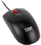 Juhtmega optiline hiir IBM 3-nupuga USB, mudel 45J44881