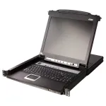ATEN CL5708MW 43 cm lai LCD KVM-l&uuml;liti, USB-PS/2, VGA, 8 porti, UK-paigutus
