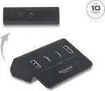 Delock USB 10 Gbps Hub 2 USB Type-C ja 2 USB Type-A pordiga (64259)