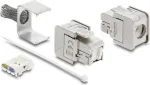 Delock Keystone Moodul RJ45 Emane LSA Cat.6A Varjestatud Varjestuspunutisega T&ouml;&ouml;riistavaba (91084)