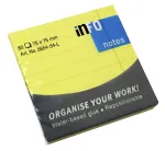 inFO Sticky Notes 5654-34-L Yellow 1 Block