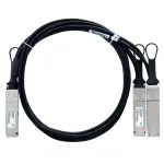 BlueOptics Lenovo 4Z57A11477 &Uuml;hilduv BlueLAN QSFP56 Hargnev Otsesiini&uuml;henduskaabel (DAC) - Passiivne 200G kuni 2x100G Twinaxial Vask, QSFP56 kuni 2xQSFP56, Riiuli ja K&otilde;rvalriiuli &Uuml;henduvuseks