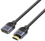 UNITEK HDMI 2.1 pikenduskaabel 1,5 m isane-emane 8K 48Gbps must