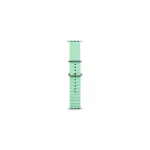 iWear S1 Grooved Soft Silicone 20mm Strap for Apple Watch 49mm / 45mm / 44mm / 42mm Light Green