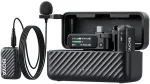 BOYA BOYAMIC 2-01 Traadita ja juhtmega mikrofonis&uuml;steem 2,4GHz, AI-p&otilde;hise m&uuml;rasummutusega, 2 vastuv&otilde;tja ja 1 saatjaga (USB-C) Must