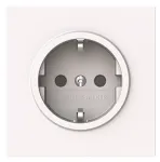 Busch-Jaeger SCHUKO Socket 20 EUCB-44G Safety+ Alpine White future&reg; linear