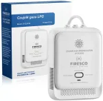 FIRESCO Propane Gas Sensor JY-ZL2010 - LPG/Butaani detektor heli- ja visuaalse h&auml;irega, seinakinnitus, CE/RoHS