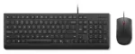 Juhtmega klaviatuuri ja hiire komplekt Lenovo Essential 4X31R64445 &mdash; USB-juhtmega t&auml;issuuruses klaviatuur ja juhtmega USB-hiir