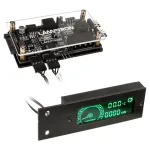 Lamptron TC20 PCI ventilaatori ja RGB LED-kontroller, must &mdash; PCI-pesale paigaldatav ventilaatori/LED-jaotur