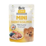 M&auml;rg koeratoit Brit Mini Rabbit & Salmon 85 g &mdash; BRIT Care teraviljavaba, gluteenivaba, t&auml;iskasvanud v&auml;ikest t&otilde;ugu