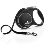Flexi Black Design L 5 m koera sisset&otilde;mmatav jalutusrihm