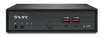 Shuttle Slim AI PC DN11H5 Intel Core Ultra 5 125H, Intel Arc graafika, 2xHDMI, 2x DP, 4x 2.5Gbit LAN, VESA, 24/7 pidev t&ouml;&ouml;